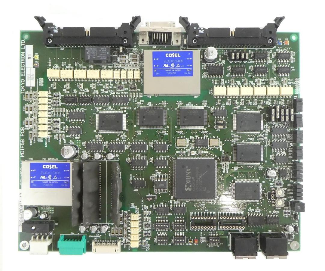 Used TEL Tokyo Electron 2184-020931-12 Process Control PCB TTLM02-11 MDIF5B Working