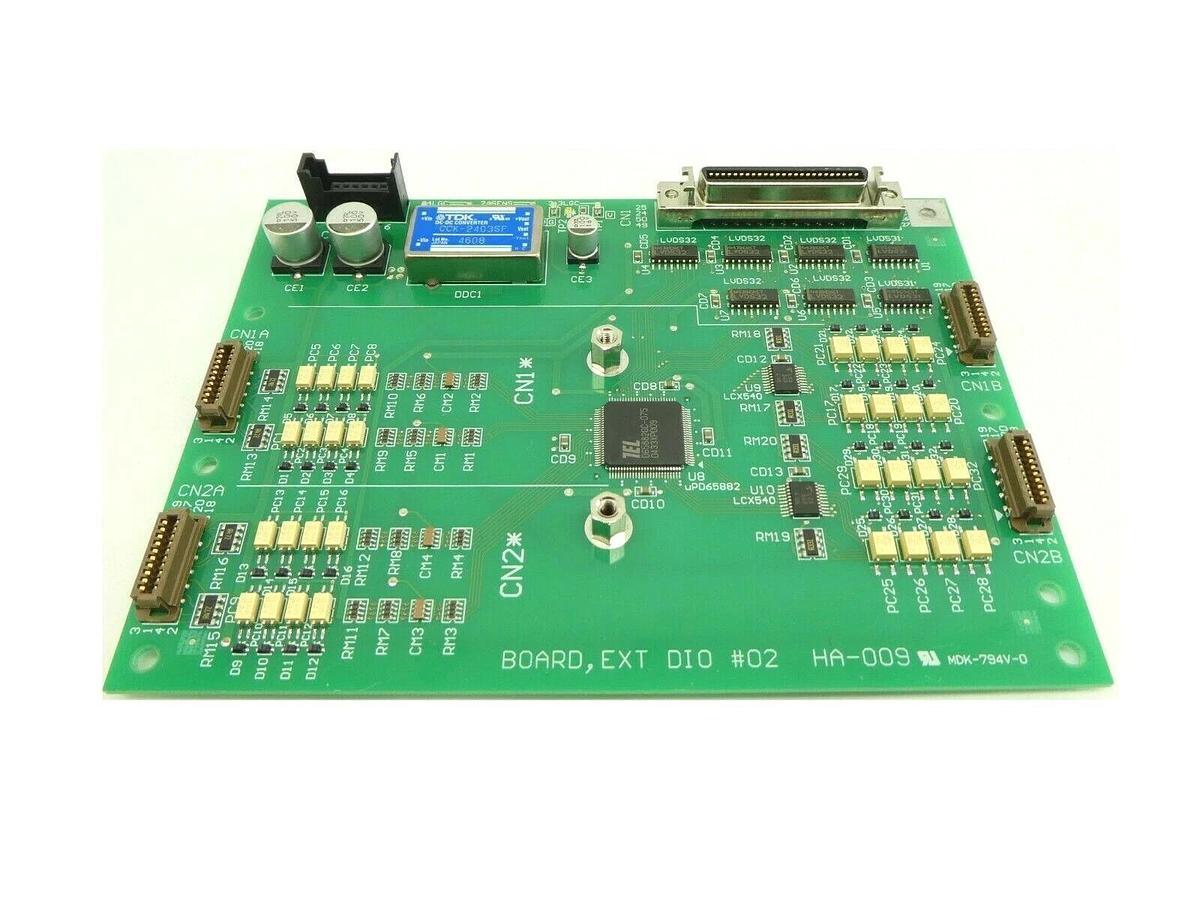 Used TEL Tokyo Electron HA-009 Digital I/O PCB EXT DIO #02 PHA-009-0 Lithius Working
