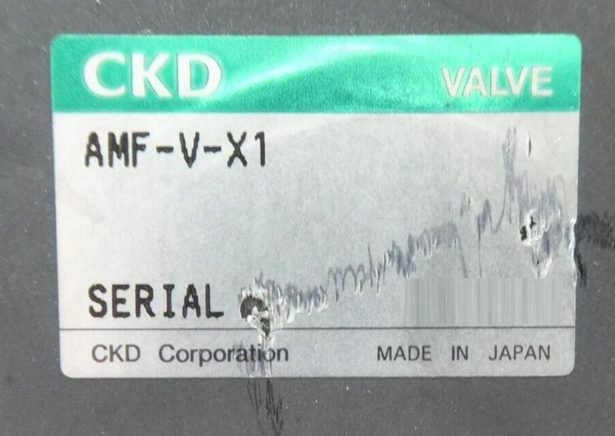 Used CKD AMF-V-X1 Air Operated Chemical Valve TEL DEV Solution Reseller Lot of 4