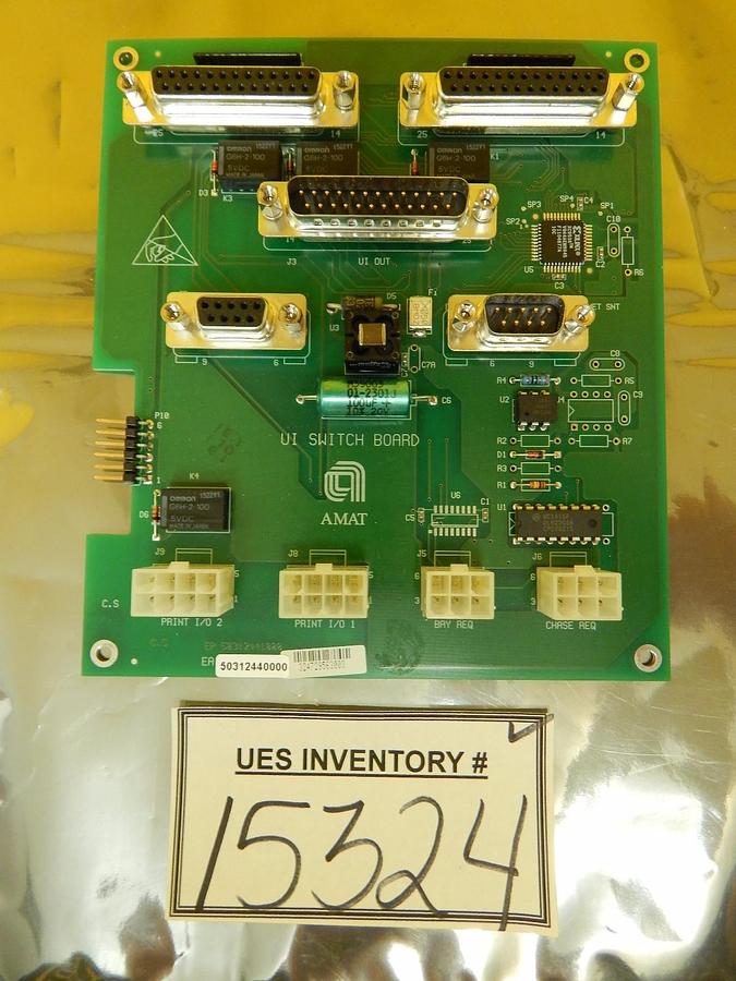 Used AMAT Applied Materials 50312440000 UI Switch Board PCB 50312441000 Used Working