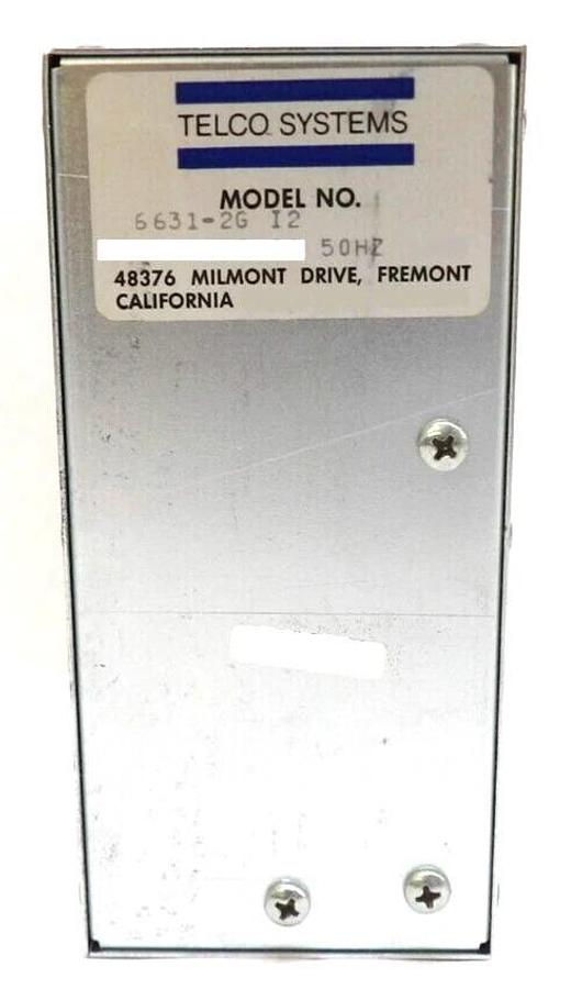 Used 6631-2G I2 Telco Systems Ring Generator Module 6631-2G Working Surplus