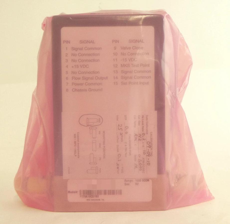 Refurbished MKS Instruments 1179A13CS1NV Mass Flow Controller MFC 1179A Refurbished