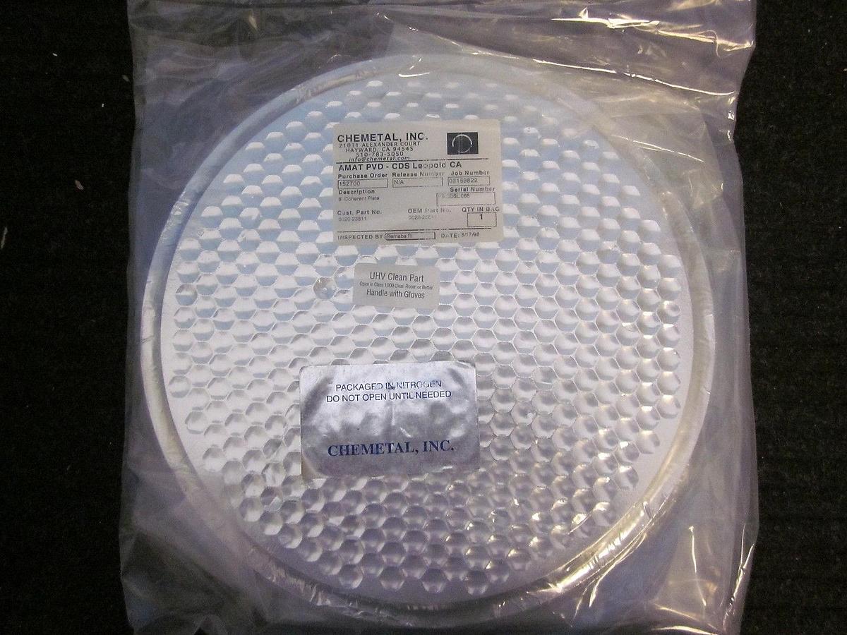 Used AMAT Applied Materials 0020-23811 Coherent Plate 8" Used Working