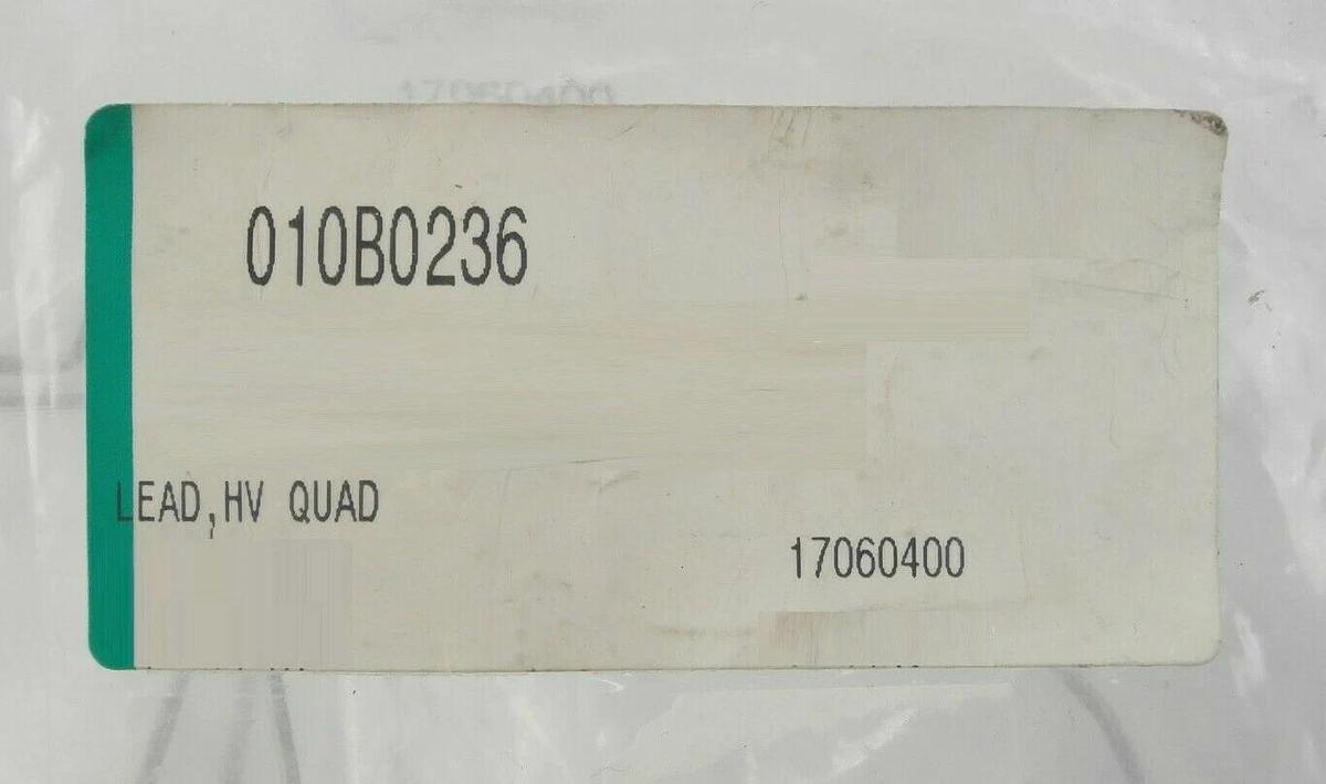 Axcelis Technologies 17060400 Lead HV Quad 010B0236 Reseller Lot of 8 New Spare