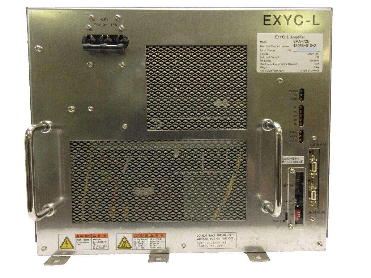 Used Nikon 4S066-010-2 EXYC-L Amplifier Module SPA472E 4S013-684-1 NSR Working