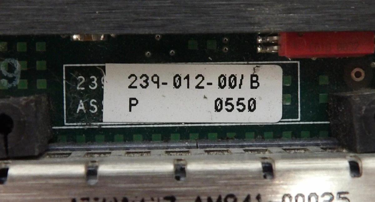 Used Teradyne 239-001-91 Tester Interface PCB Assembly AG001 J750 Working Surplus