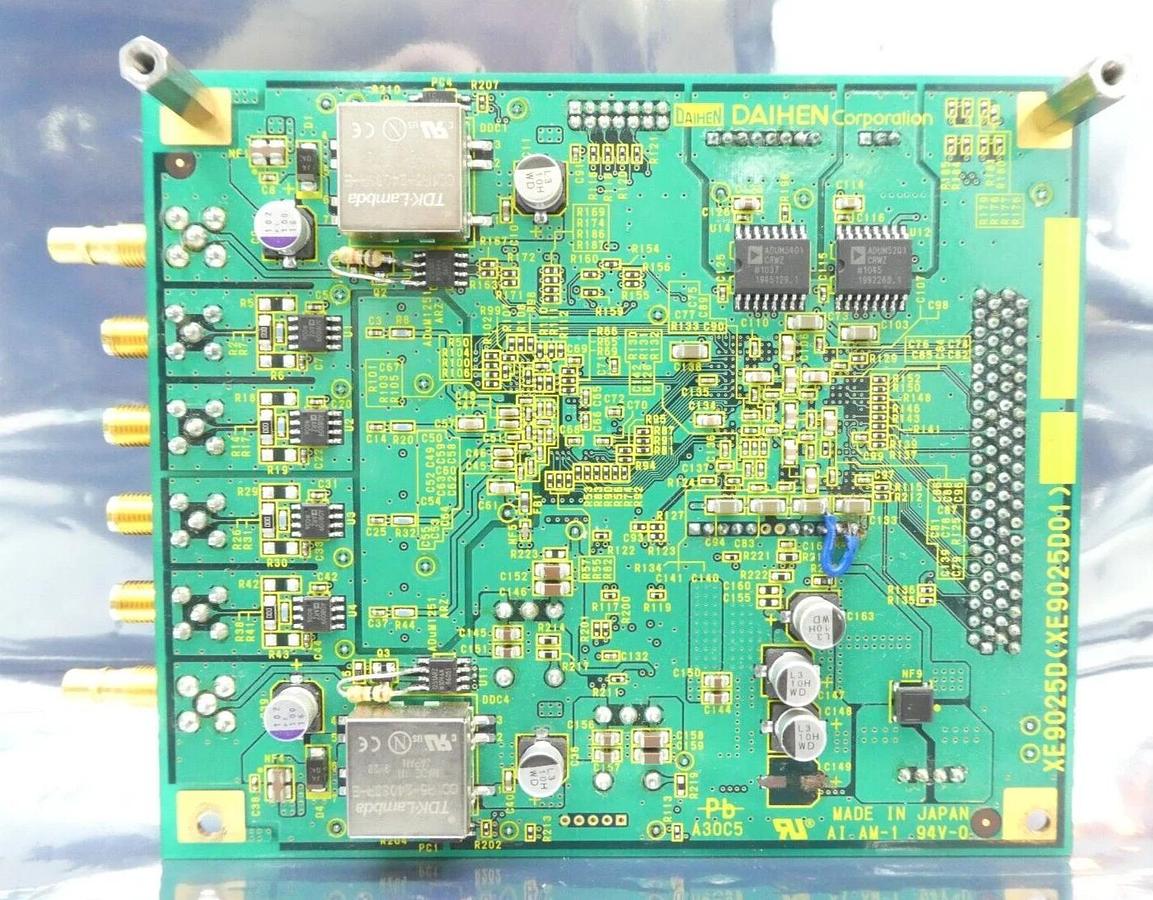 Used Daihen XE9025D01 RF Generator PCB AI AM-1 XE9025D Working Surplus