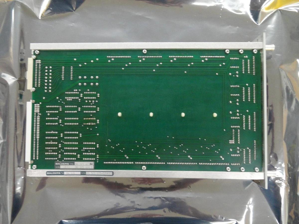 Used Balzers BG 525 473 T 4-Channel Heater DA 101 PCB Card BG 525 424 T Used Working