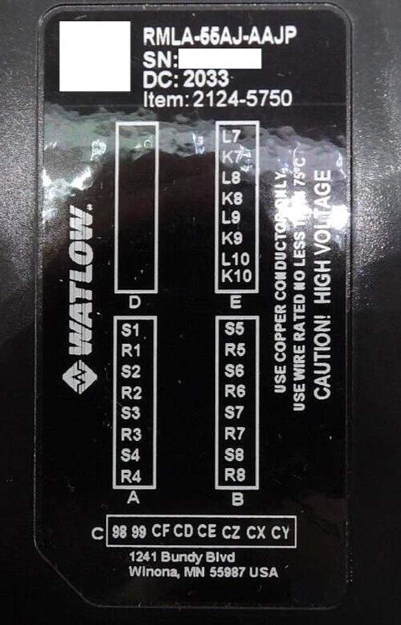 Used Watlow RMSA-RRCJ-AAHP RMEA-FFFC-AAR8 Temperature Controller Lot of 4 Working