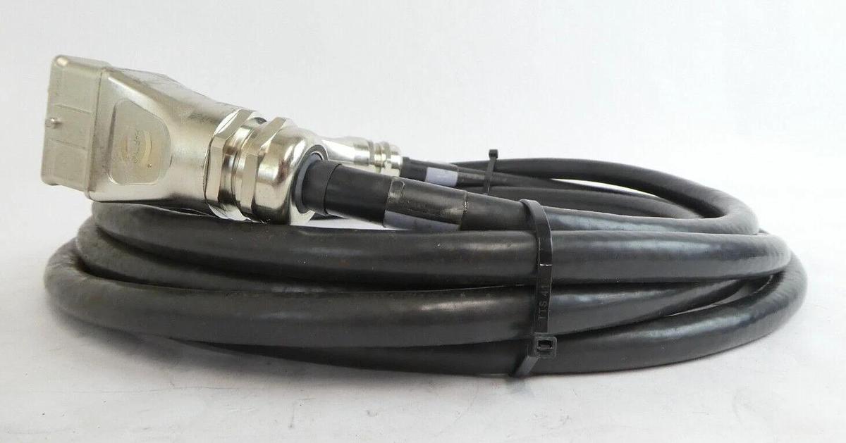 Used Lam Research 853-324009-002 Pedestal Heater Box AC Power Cable Working Surplus