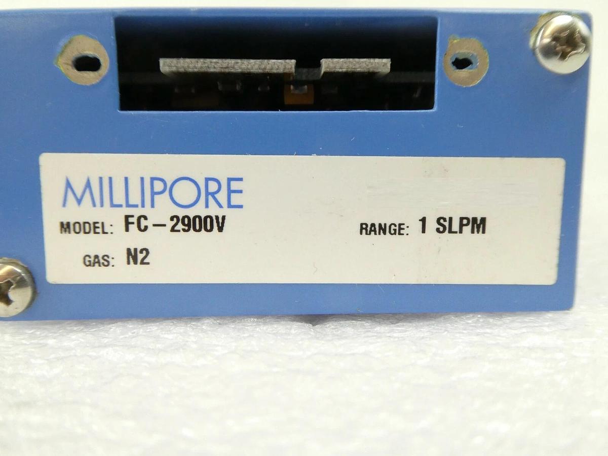 Used Millipore FC-2900V Mass Flow Controller MFC 1 SLM N2 GaSonics A-2000LL Working