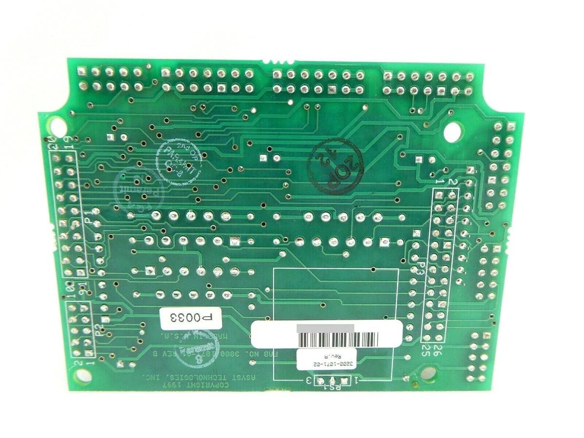 Used Asyst Technologies 3200-1071-02 Load Port PCB MICRO-G 6018-1002-10B FL 300 I/O