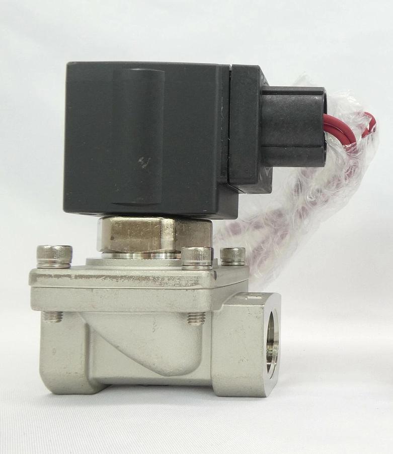 SMC VXZ2240J-04-2CR1 2-Way Media Valve Lot of 2 New Surplus