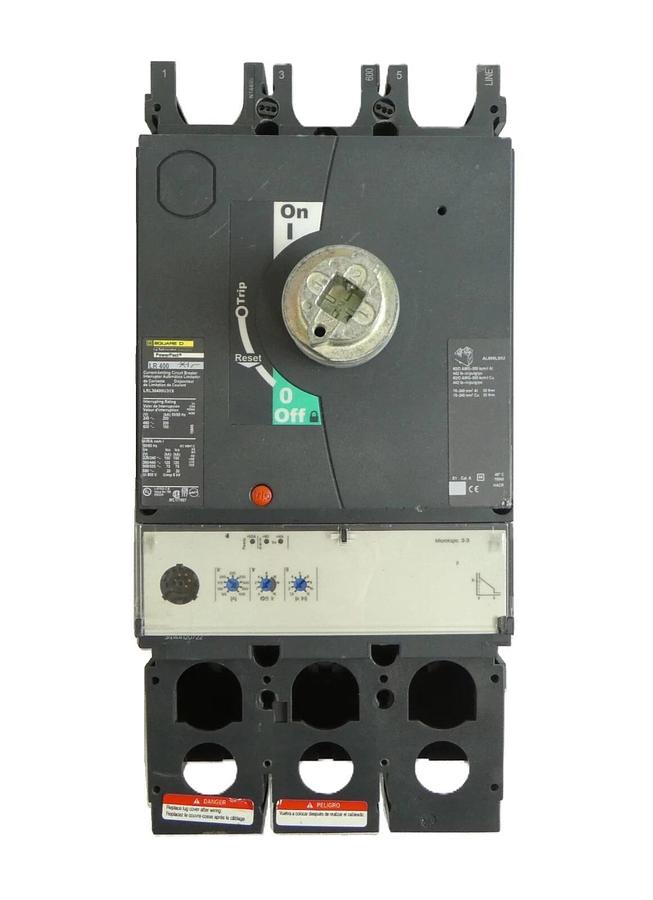 Used Schneider Electric LRL36400U31X Circuit Breaker PowerPact LR400 Working Surplus