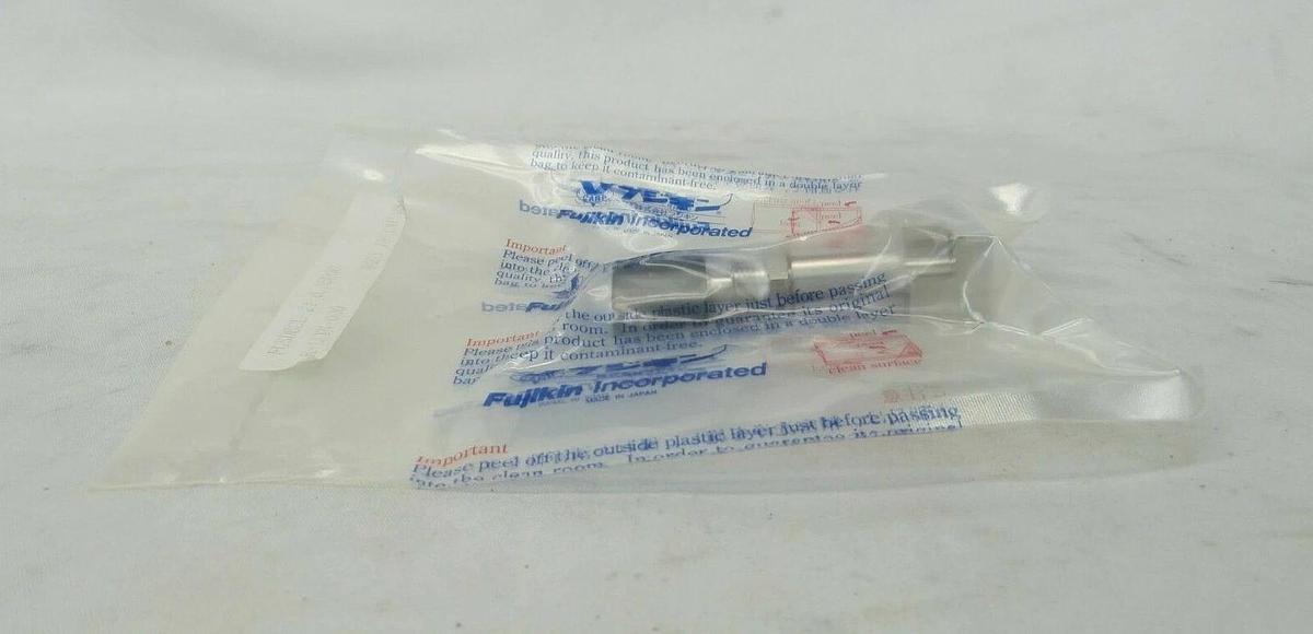 Fujikin FUSDBCL-21-6.35UGC Diaphragm Soft-Seal Valve Reseller Lot of 2 New