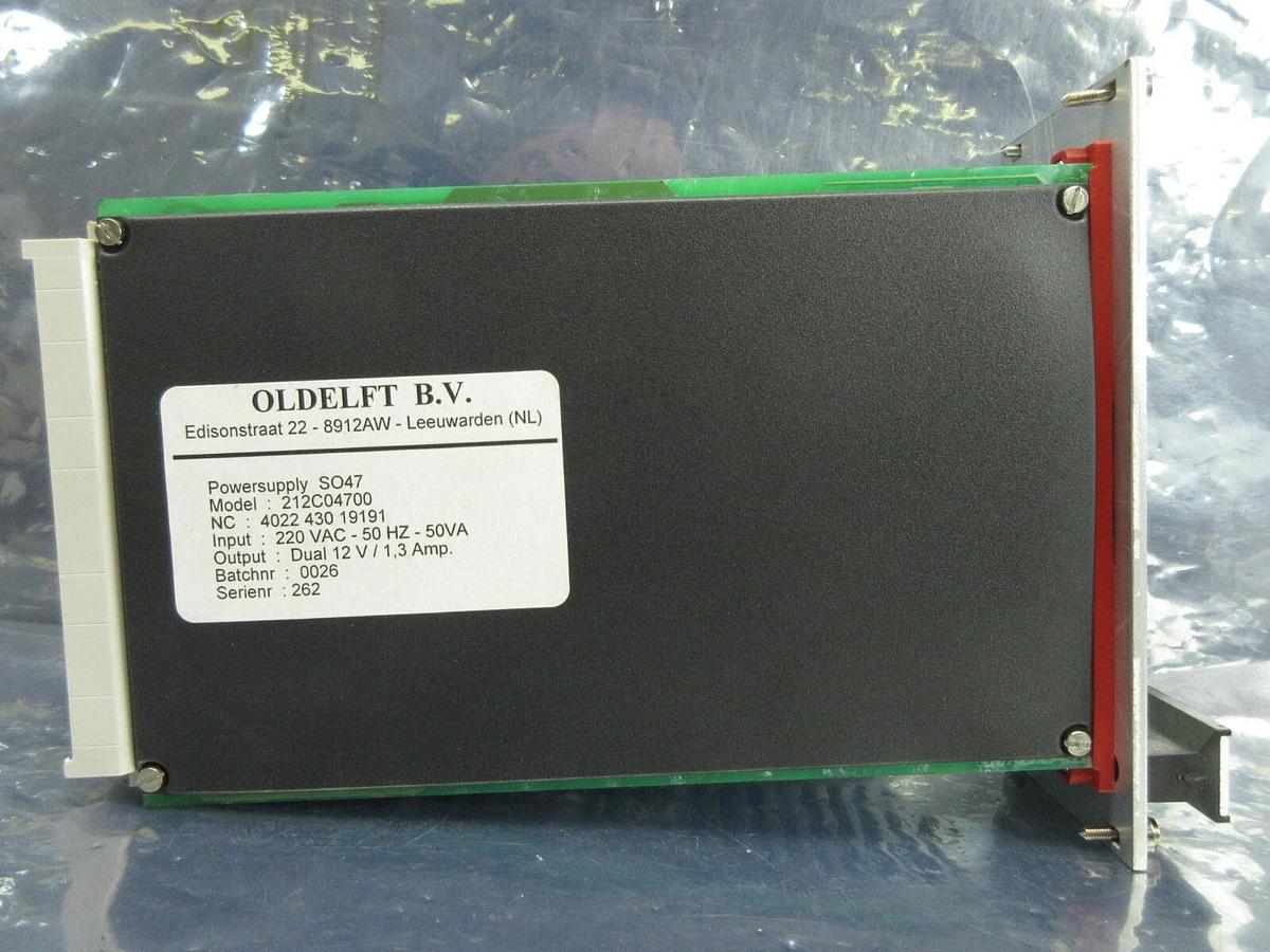 Used Oldelft 4022 430 19191 Power Supply PCB Card 212C04700 ASML PAS Used Working
