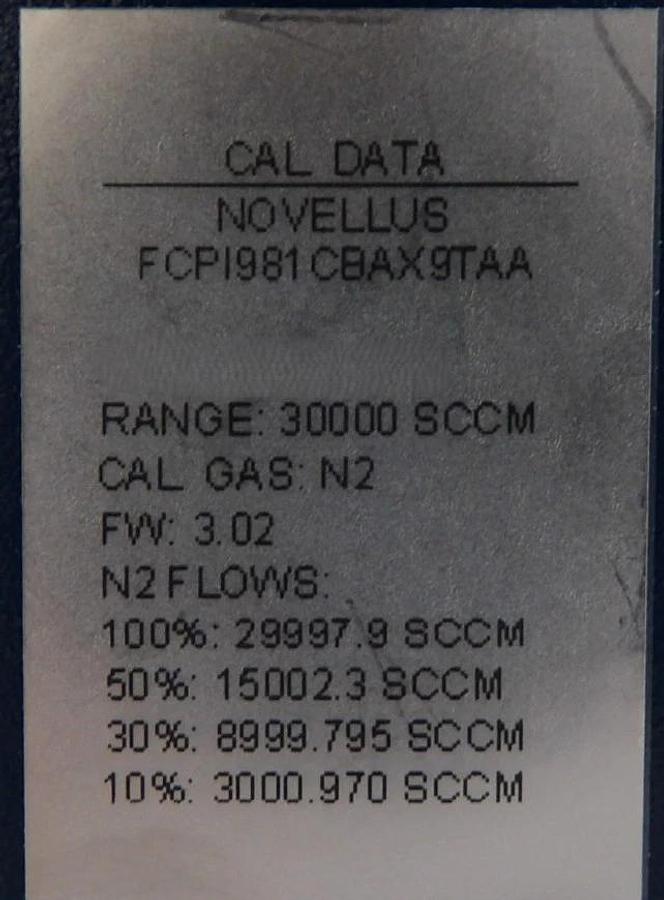 Aera FCPI981CBAX9TAA Mass Flow Controller 30000 SCCM MFC New
