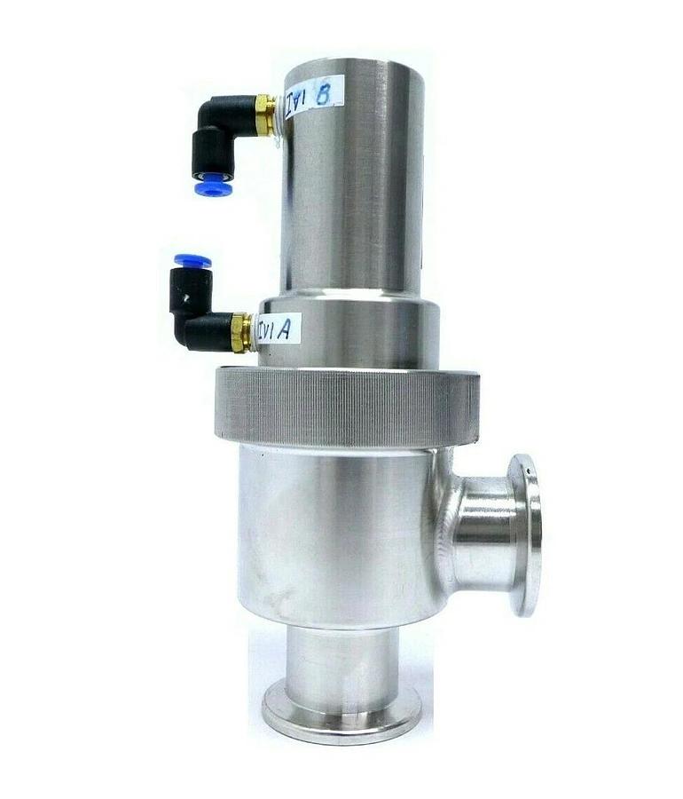 Used Diavac Limited LCAV-25HKT Pneumatic Right Angle Valve Working Surplus