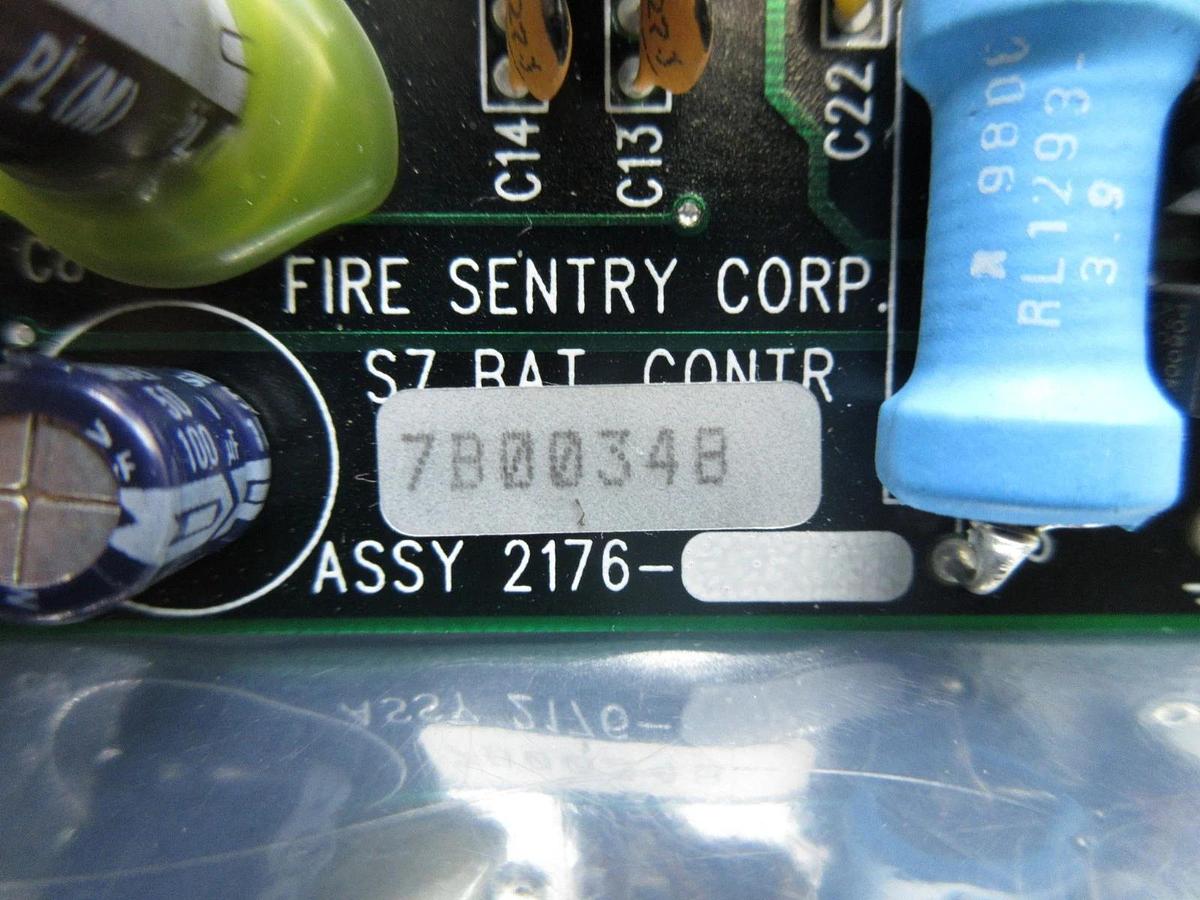 Used Fire Sentry 2176-0000 S7 Battery Controller Board PCB Used Working