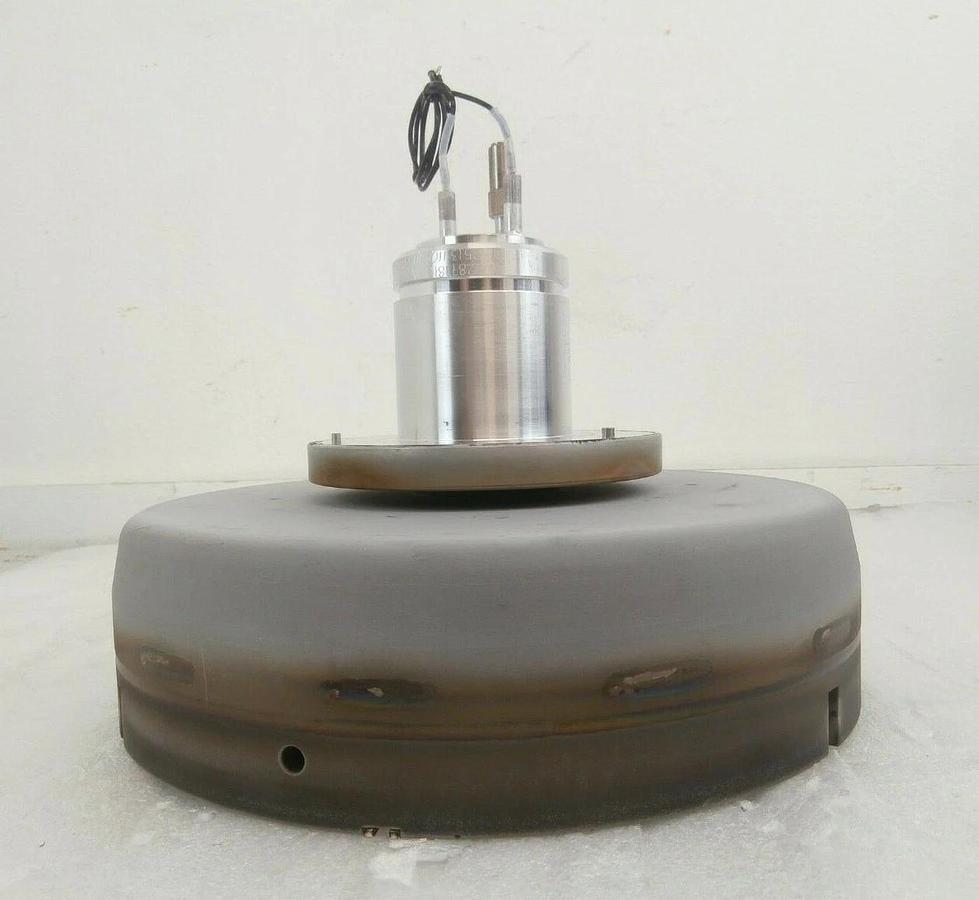 Used Lam Research 02-287781-00 15" Heater Pedestal Assembly Scratched Copper Cu As-Is