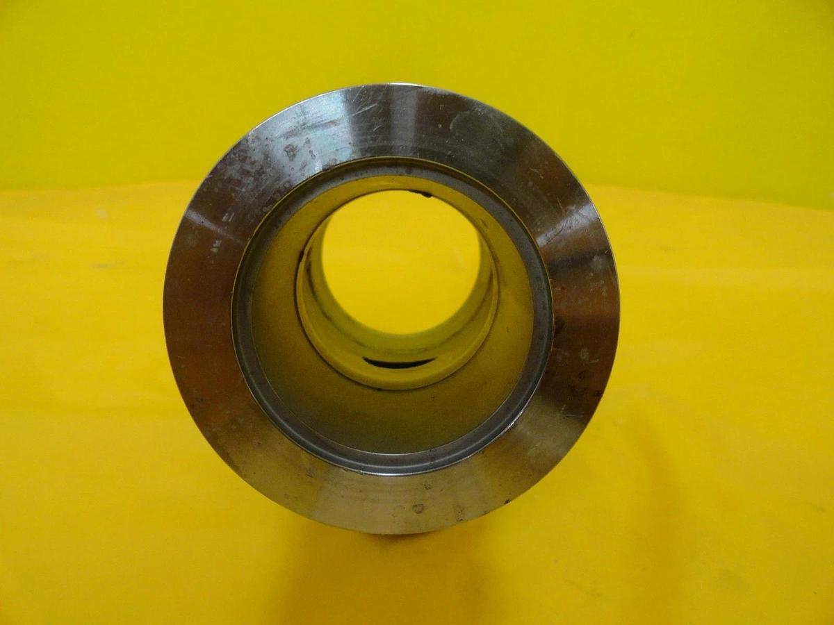 Used Edwards High Vacuum Conical Reducer Tee ISO63 ISO-F to NW50 NW25 Working