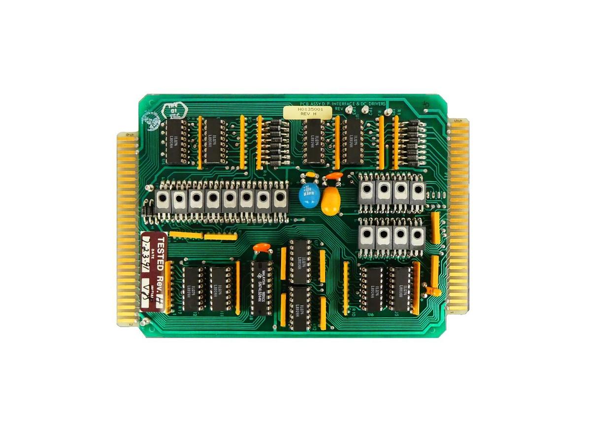 Used Varian H0135001 Dose Process Interface & DC Drivers PCB H0136002 Working Spare