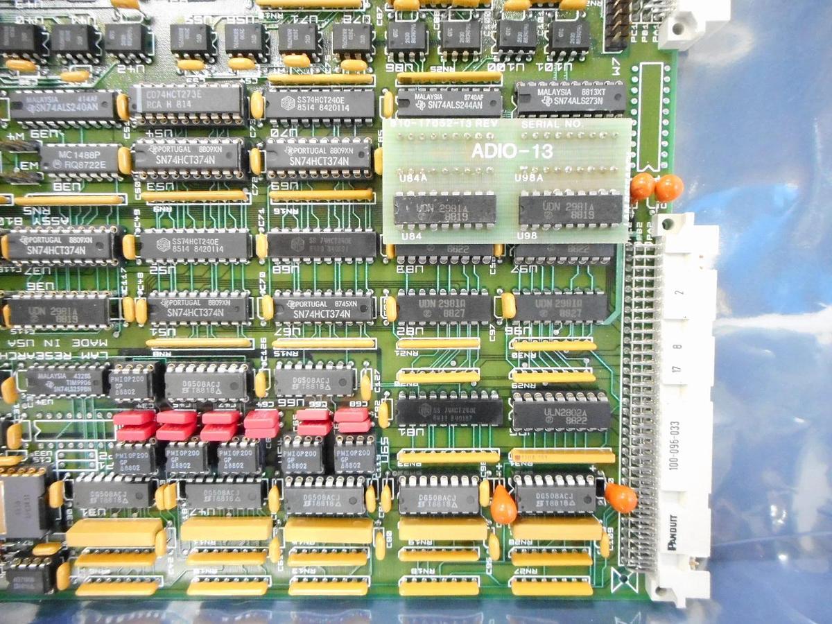 Used Lam Research 810-17031-1 Processor PCB Card 810-17052-13 ADIO-13 Rev. 7 AS-IS