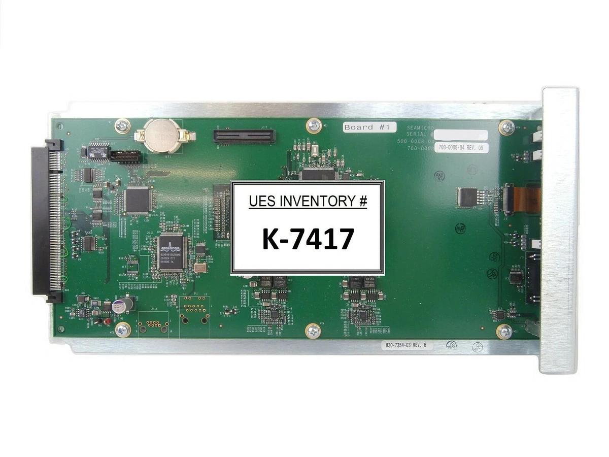 Used SeaMicro 830-7354-03 Console Board PCB Card SM10000-SM-1-01 700-0008-04 Working