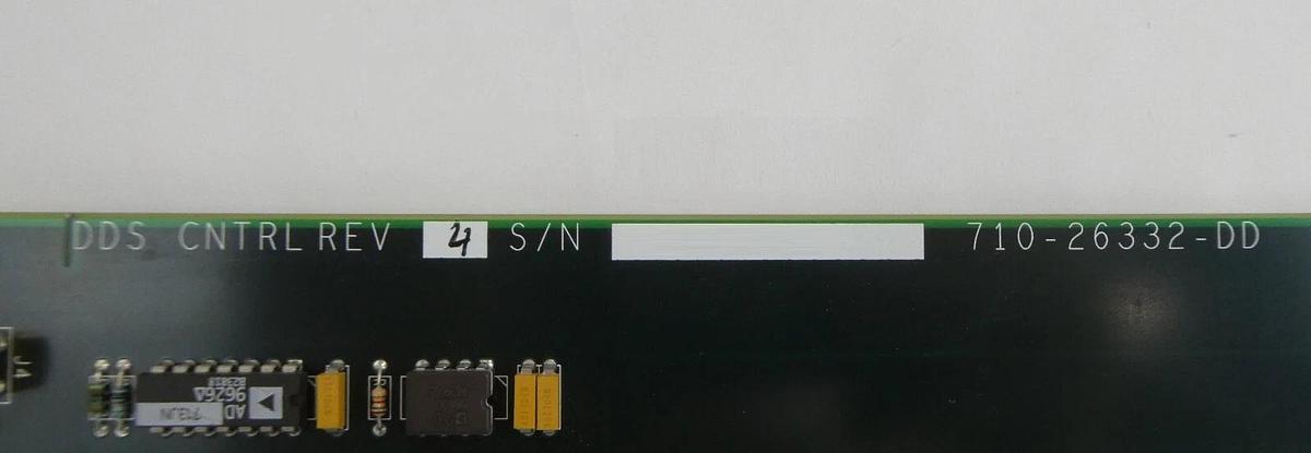Used Orbot Instruments 710-26332-DD Wafer Inspection DDS CNTRL PCB Card Working