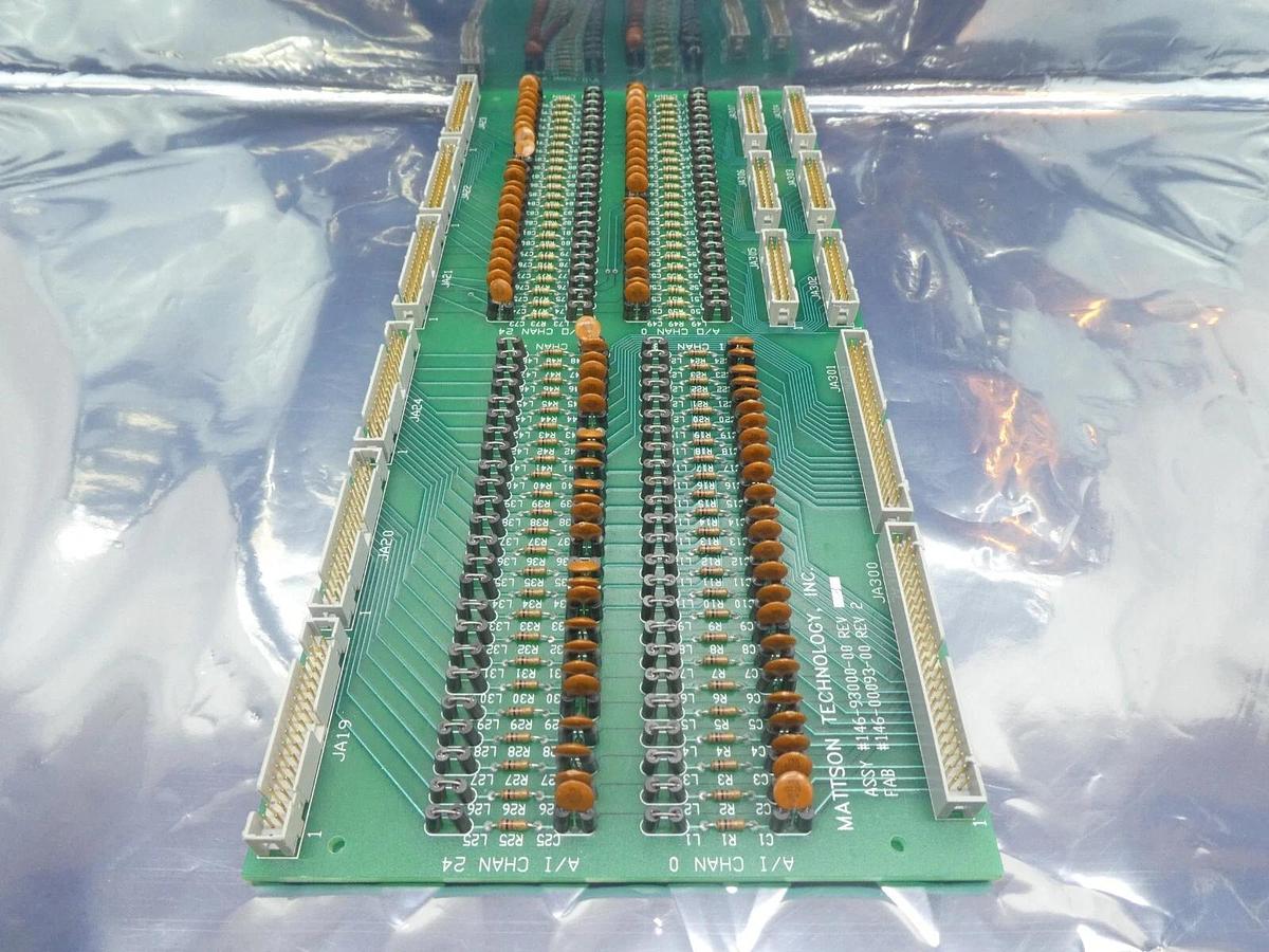 Used Mattson Technology 146-93000-00 Analog Filter PCB Rev. 5 Working Surplus