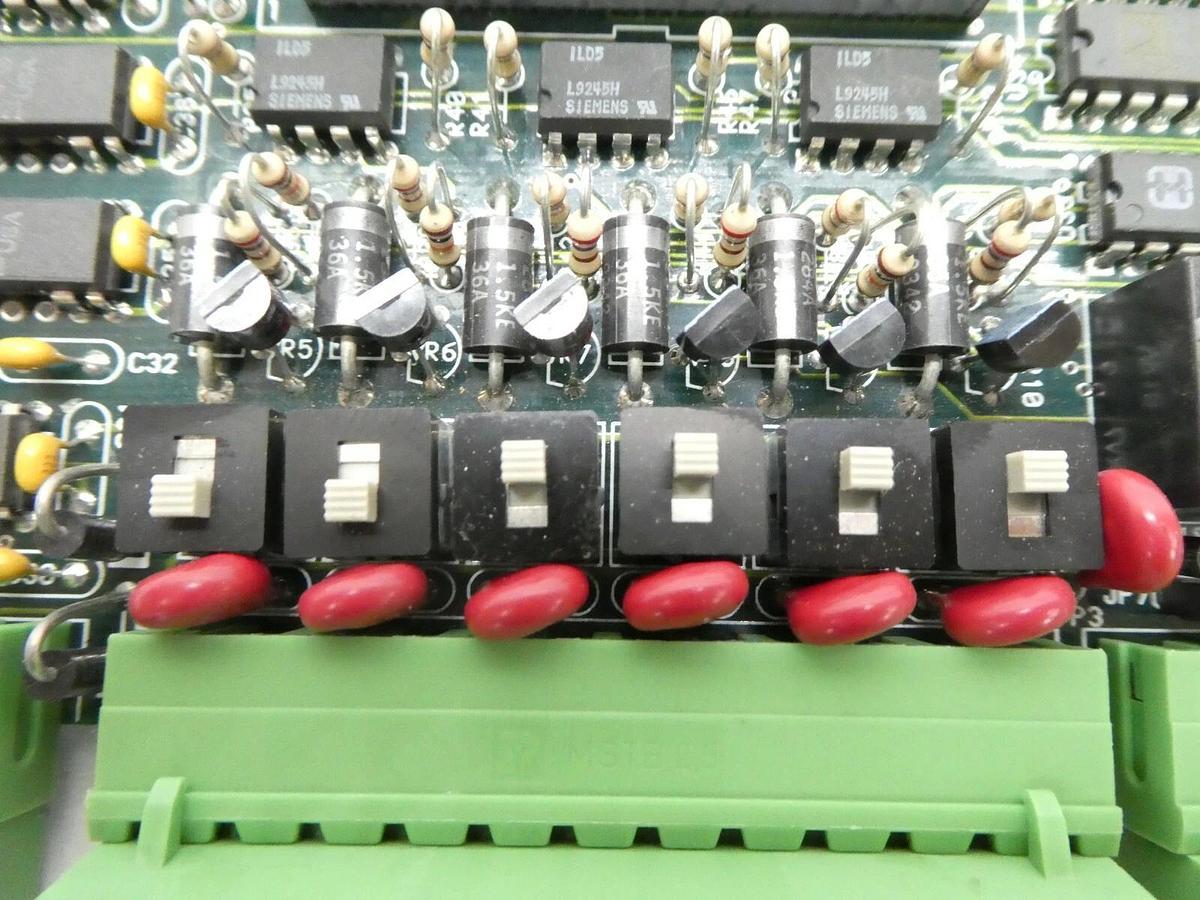 Used Schumacher 1730-0048 Interface Relay Switch Board PCB Working Surplus