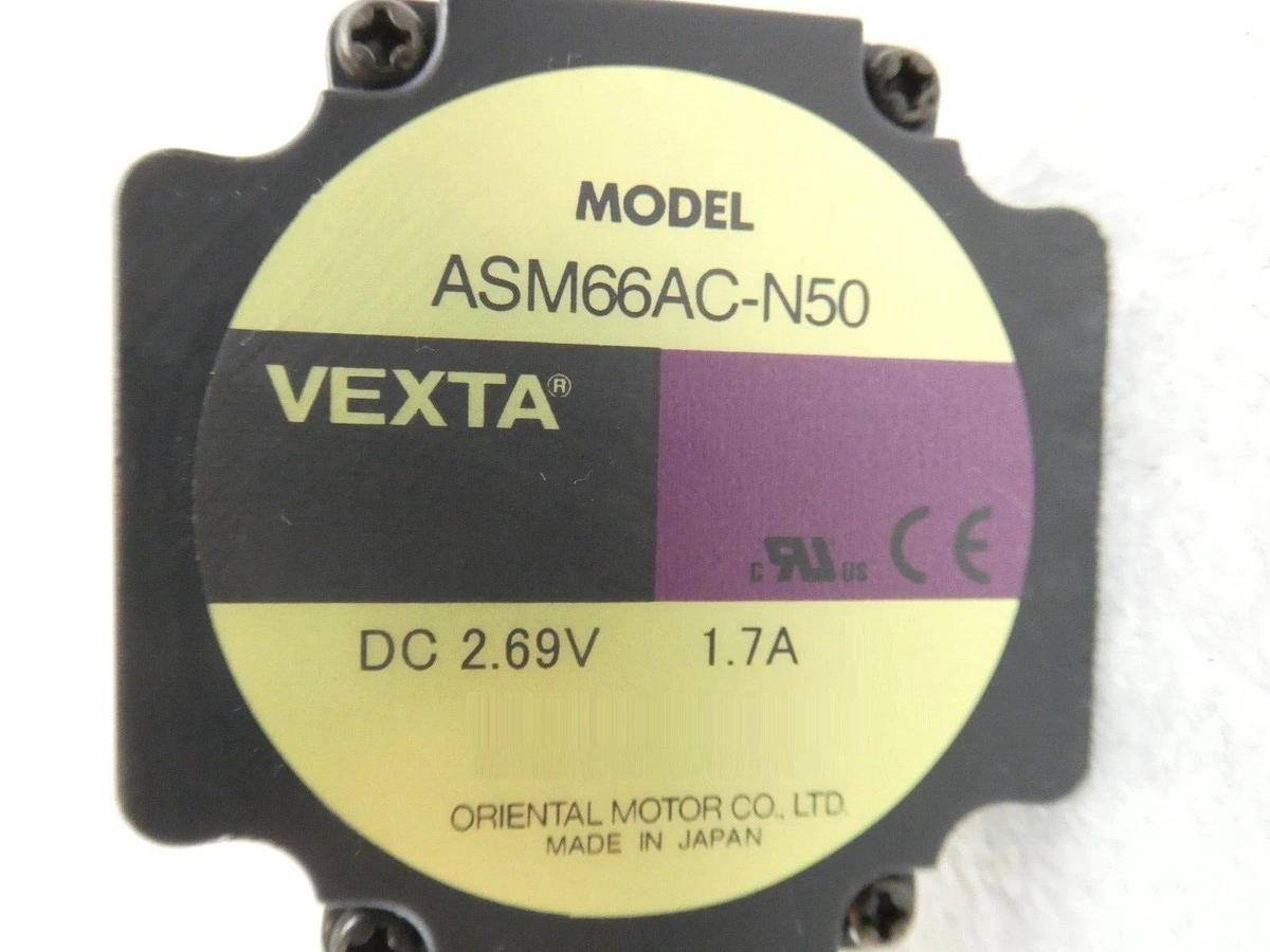 Used Oriental Motor ASM66AC-N50 DC Servo Motor VEXTA Working Surplus