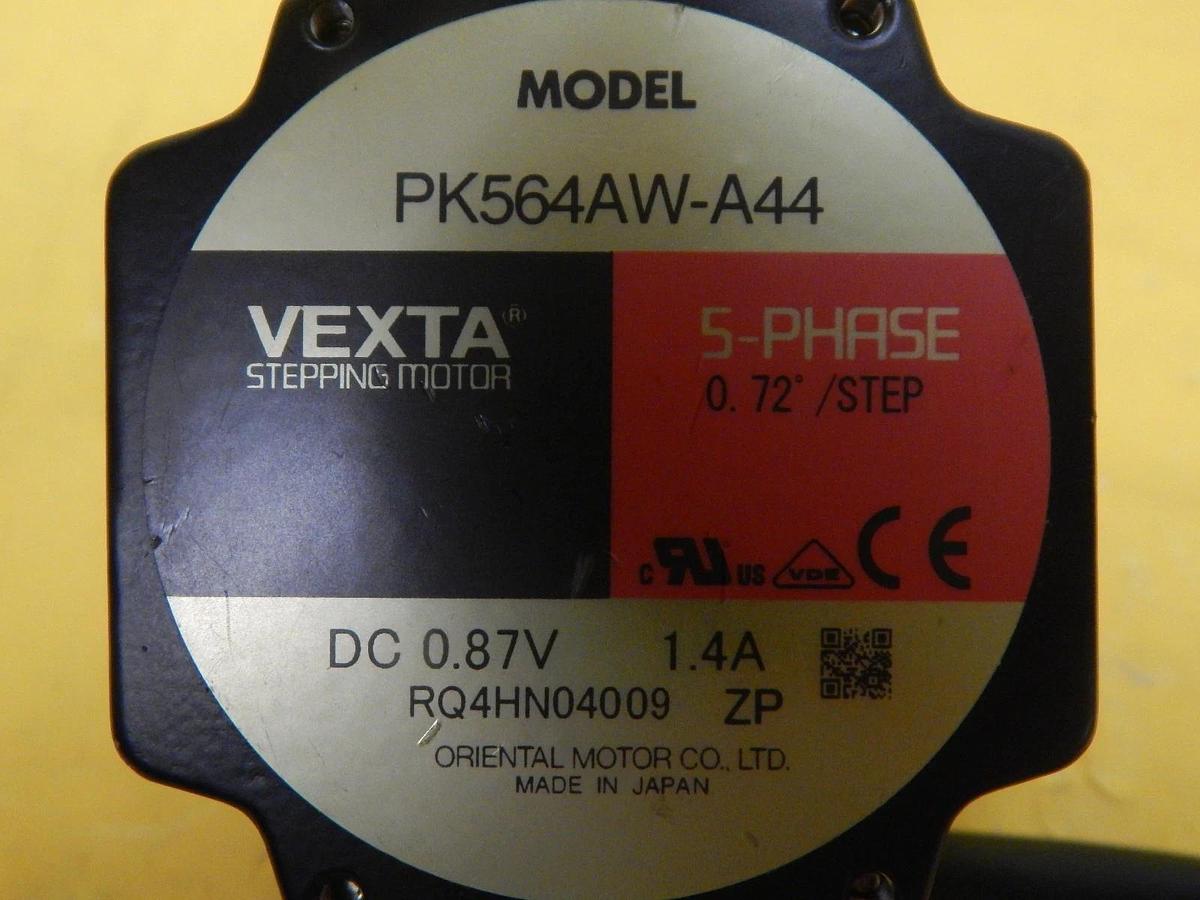 Used Oriental Motor PK564AW-A44 5-Phase Stepping Motor VEXTA Used Working