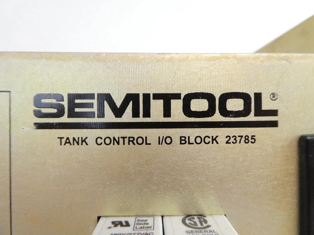 Used Semitool 912C0137 Heated Tank Control I/O Block 23785 Working Surplus