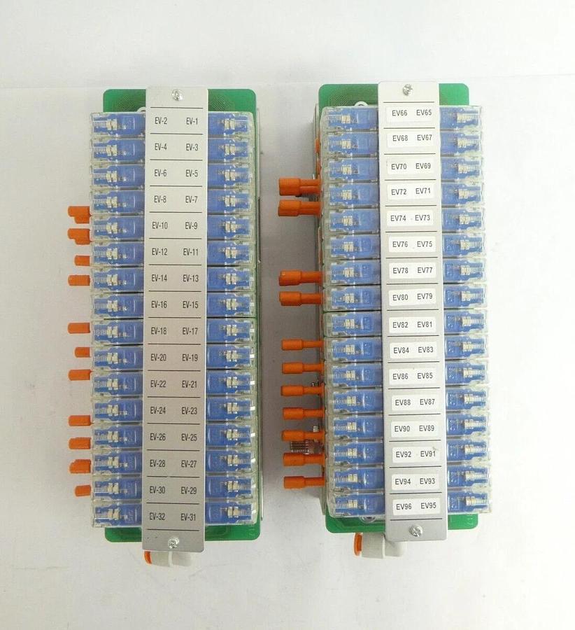 Used SMC IN587-16 16-Port Pneumatic Manifold Assembly Reseller Lot of 6 Working