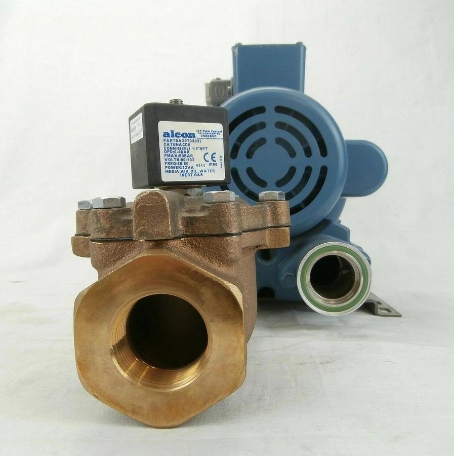Used Ametek 080418 Air Blower Assembly DR303AE9MA Alcon NACD8 Edwards TPU Working