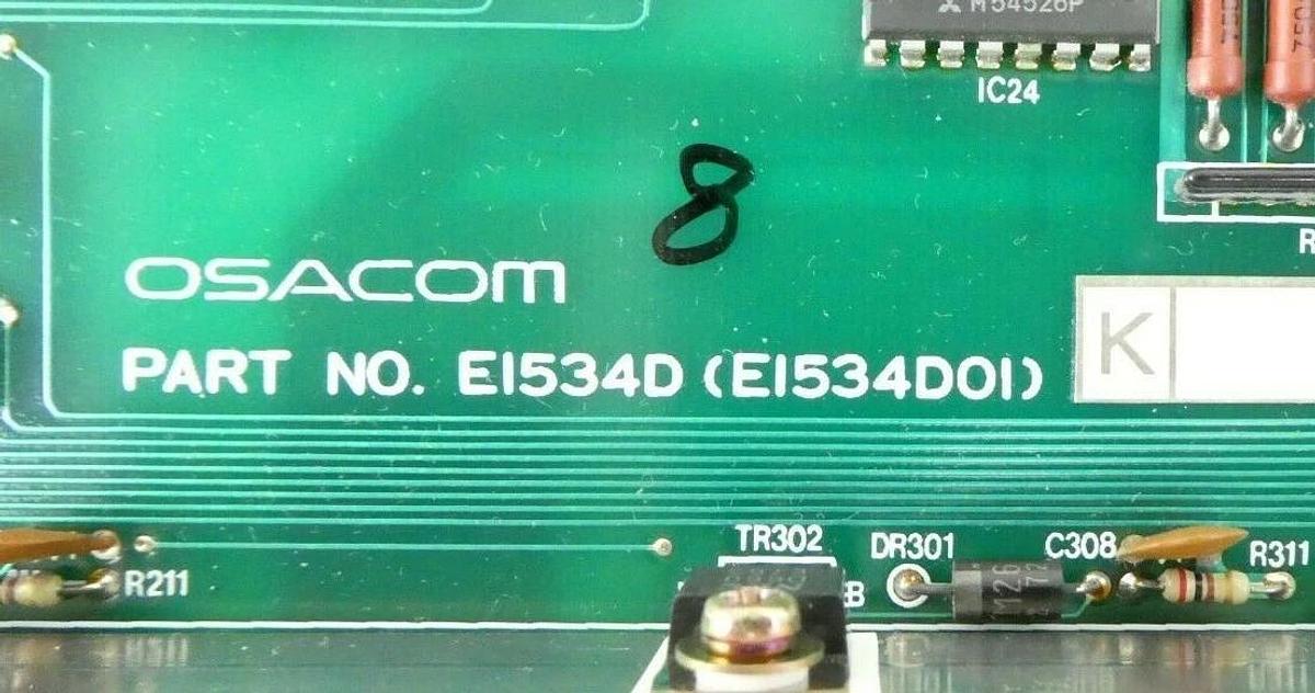 Used Osacom E1534D Stepper Controller PCB Varian Semiconductor V82-810017 Working