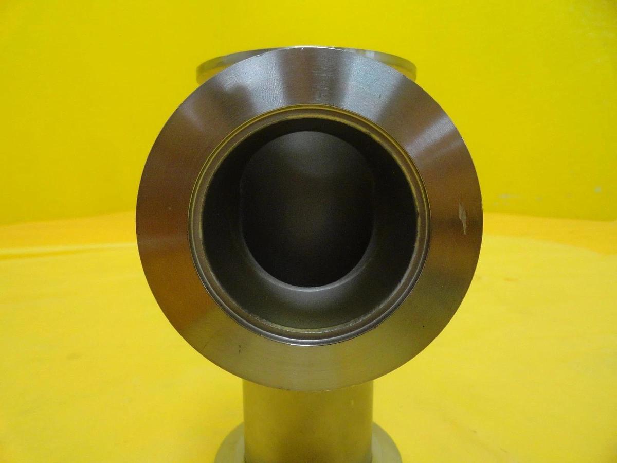 Used Nor-Cal 99B1554-C High Vacuum Tube Tee Stainless Steel NW50 Used Working
