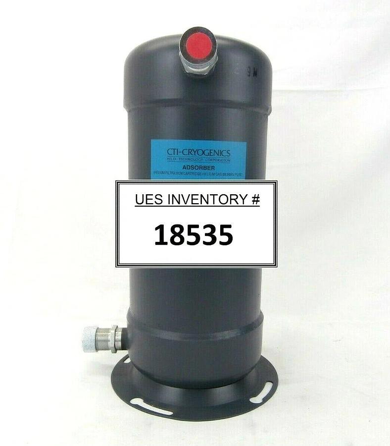 Used CTI-Cryogenics 8080025K001 Adsorber Helium Filtration Cartridge IS-1000 Spare