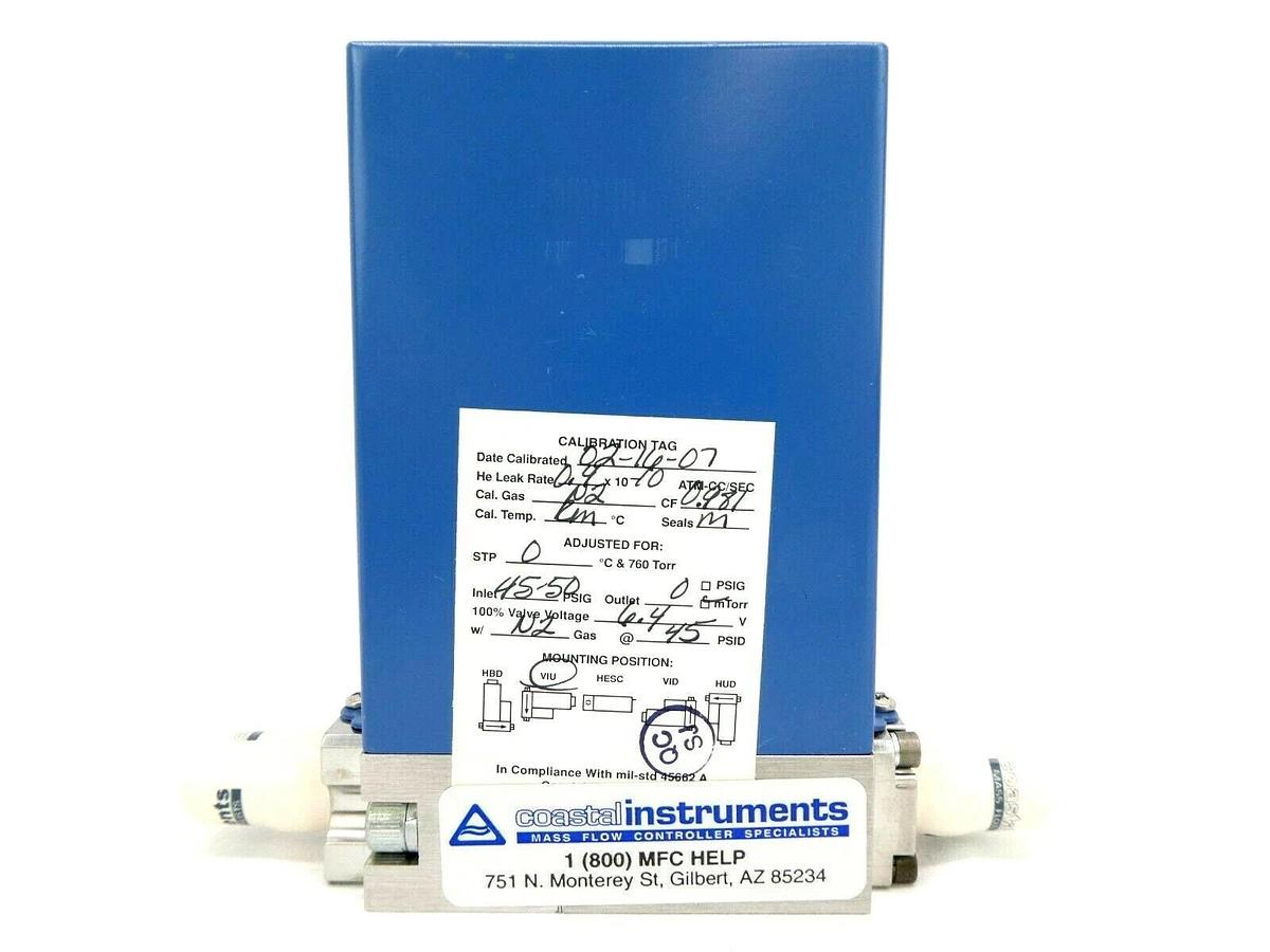 Refurbished UNIT Instruments UFC-1660 Mass Flow Controller MFC 10 SLPM O3 1660 Refurbished