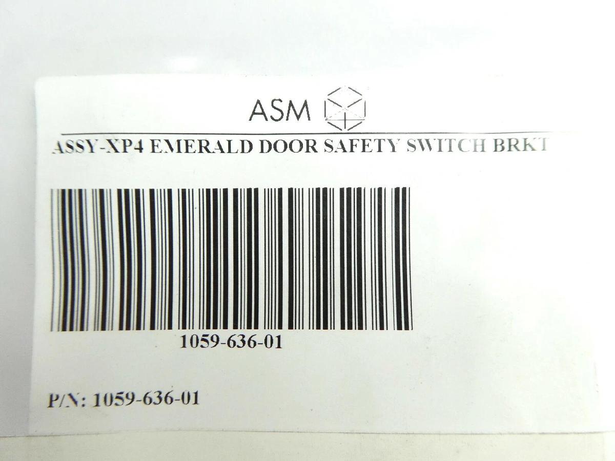 ASM 1059-636-01 XP4 Safety Switch Bracket Emerald Door Lot of 4 New Surplus