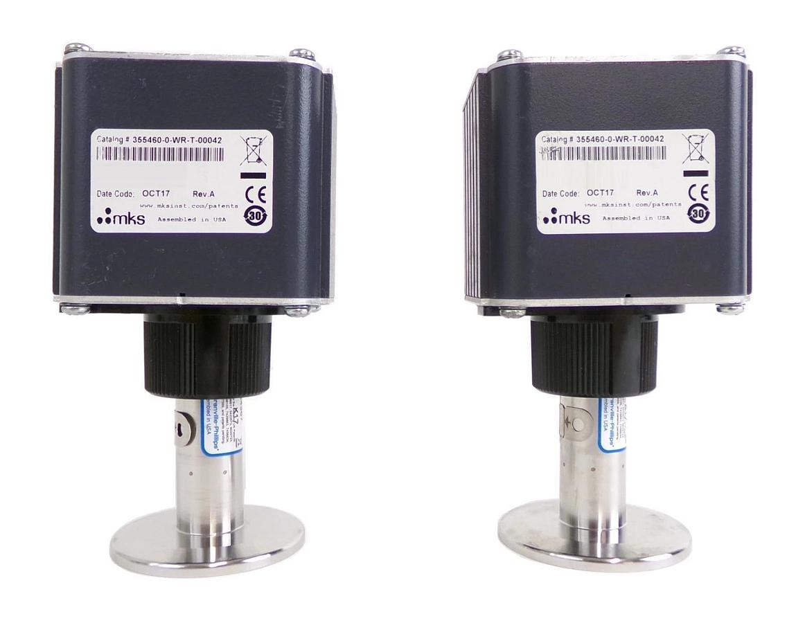 Used Granville-Phillips 355460-0-WR-T-00042 Micro-Ion Gauge Lot of 2 Working