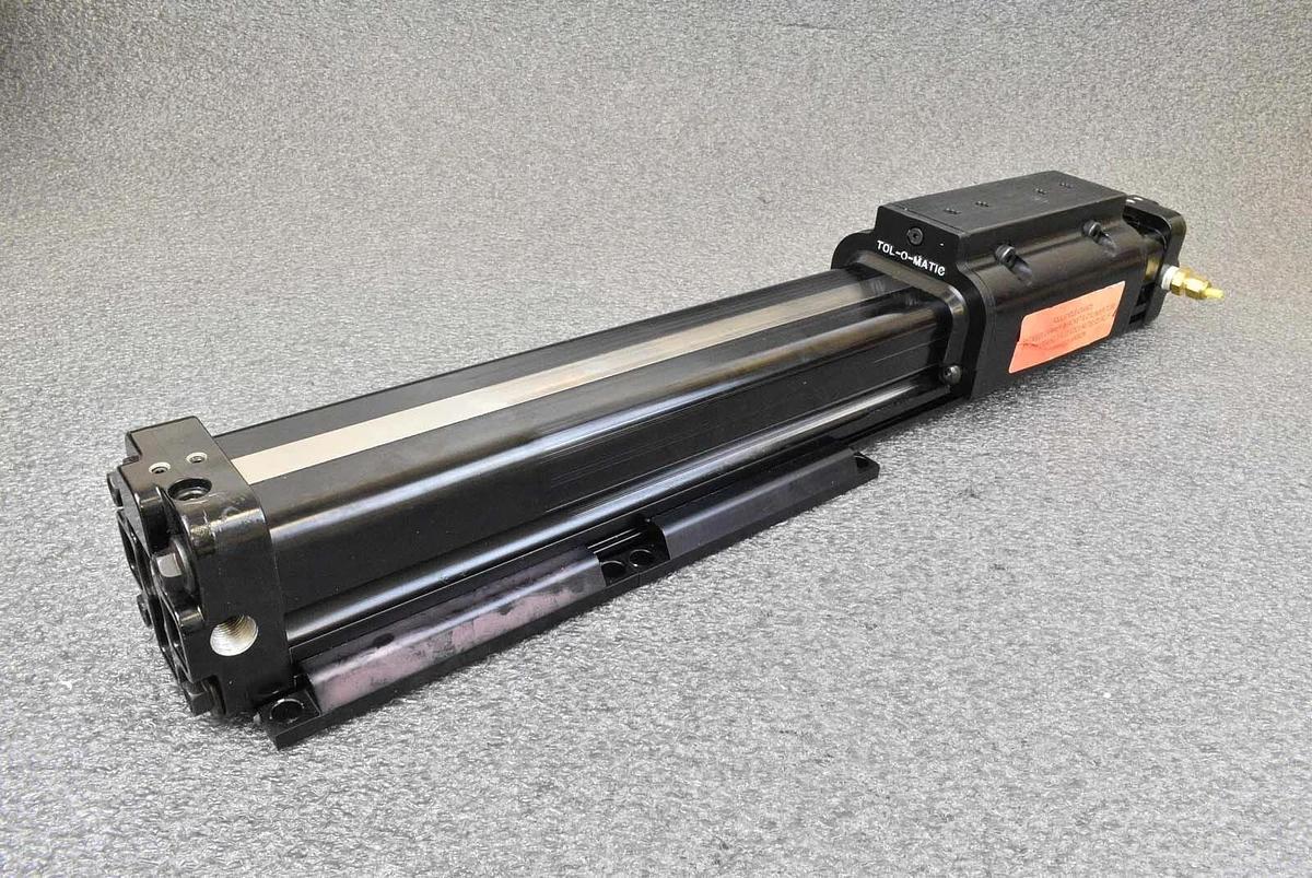 Used Tol O Matic BC220 Neumatic Rodless Linear Actuator