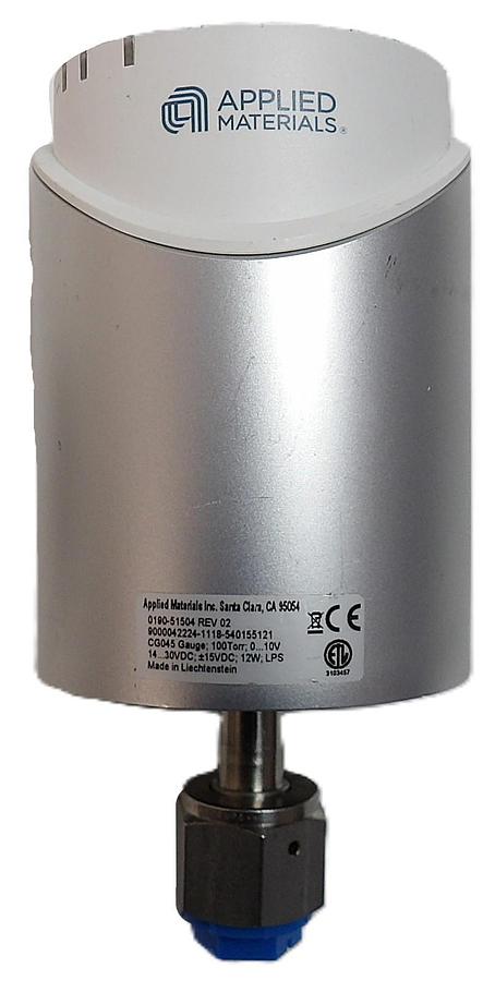 Used Inficon CG045 Capacitance Gauge Baratron AMAT 0190-51504 Working Surplus
