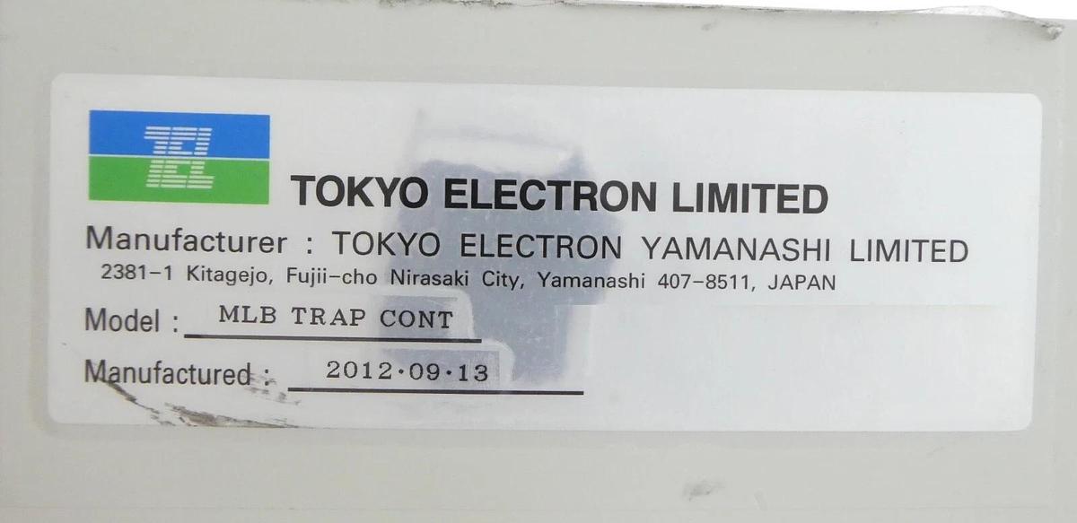 Used TEL Tokyo Electron MLB Trap Controller Temperature Control Box Working
