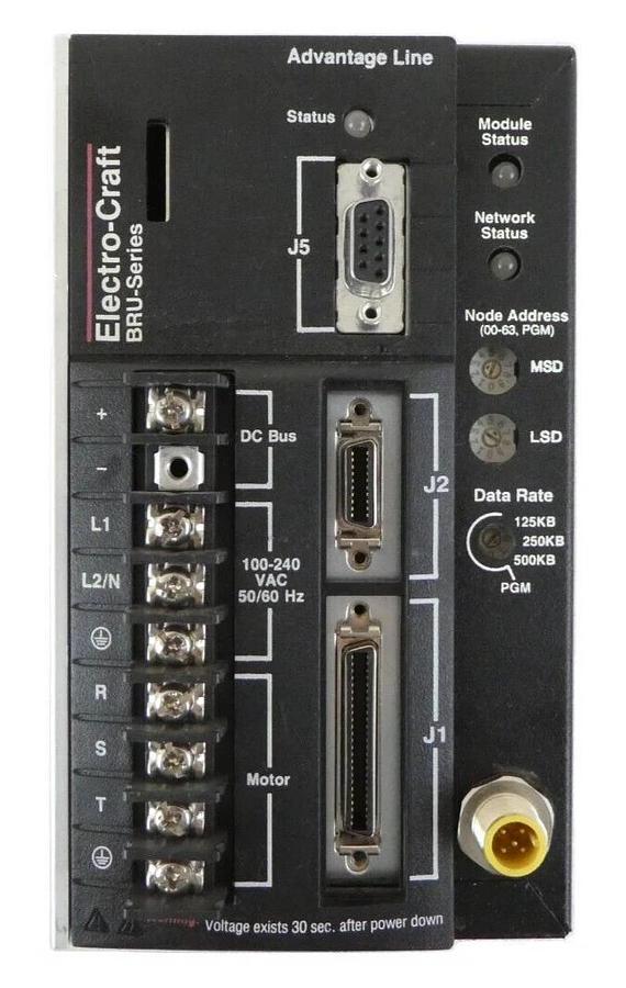 Used Electro-Craft 9101-1745 Servo Driver DDM-005X-DM-AM BRU Series Working Surplus