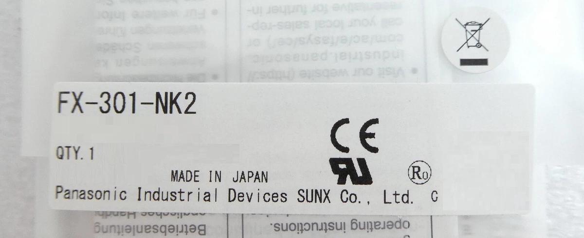 Panasonic FX-301-NK2 Digital Fiber Sensor Amplifier FX-301 Lot of 26 New
