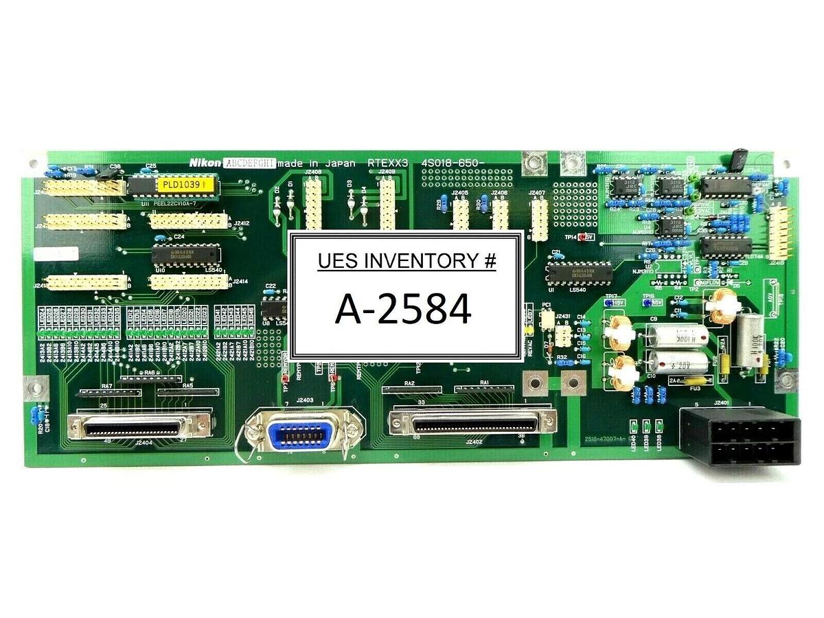 Used Nikon 4S018-650 RTEXX3 Board PCB NSR System Working Spare