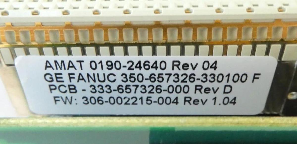Used GE Fanuc VMICPCI-7326 SBC Single Board Computer AMAT 0190-24297 Rev. 002 Working