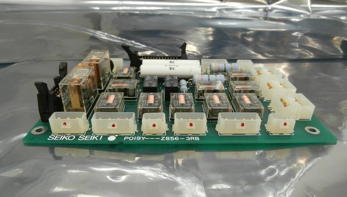 Used Seiko Seiki P019Y---Z856-3RB Relay Interface Board PCB SCU-H1000C Used Working